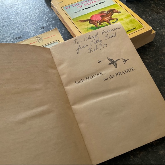 Vintage Little House On The Prairie Books Laura Ingalls Wilder Set of 4 - Picture 4 of 9